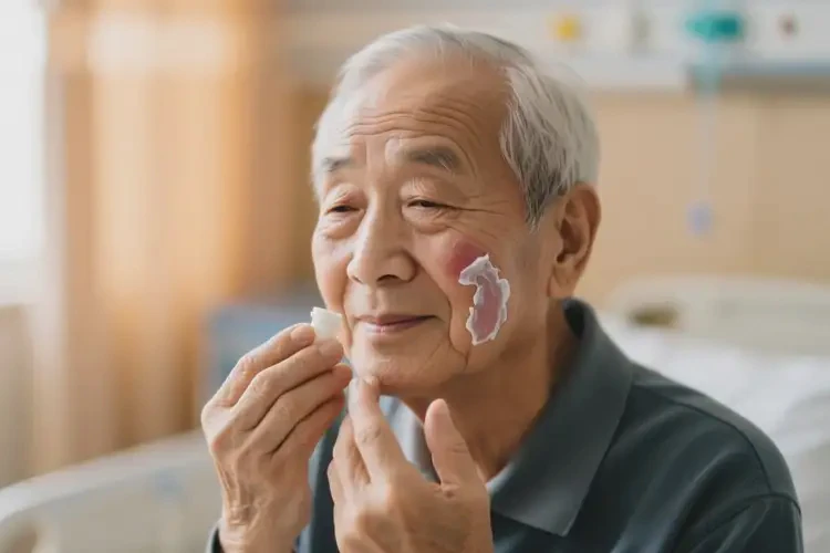 高齡老人面部有濕疹能不能根治(圖3)