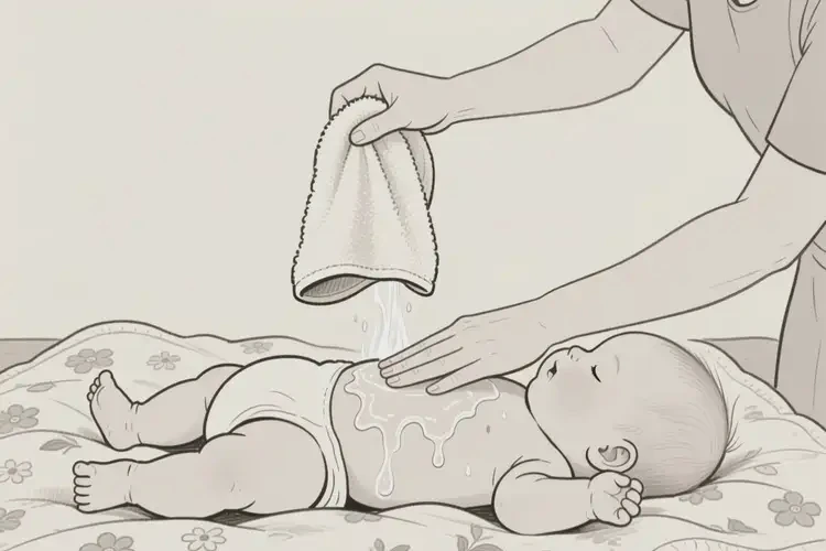 新生兒屁股容易長濕疹能徹底自愈嗎(圖1)