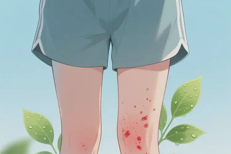 中學(xué)生大腿偶爾起濕疹可不可以徹底自愈(圖4)