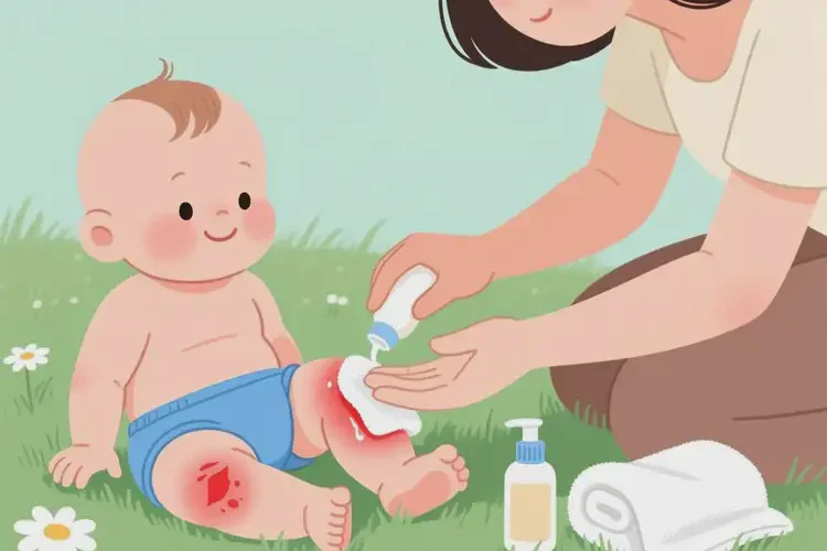 寶寶大腿上容易起濕疹可不可以根治(圖2)