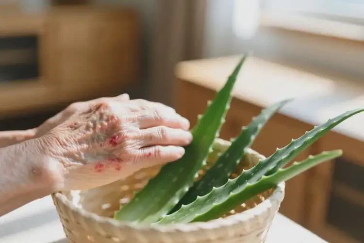 老年人手上長濕疹可不可以徹底自愈(圖1)