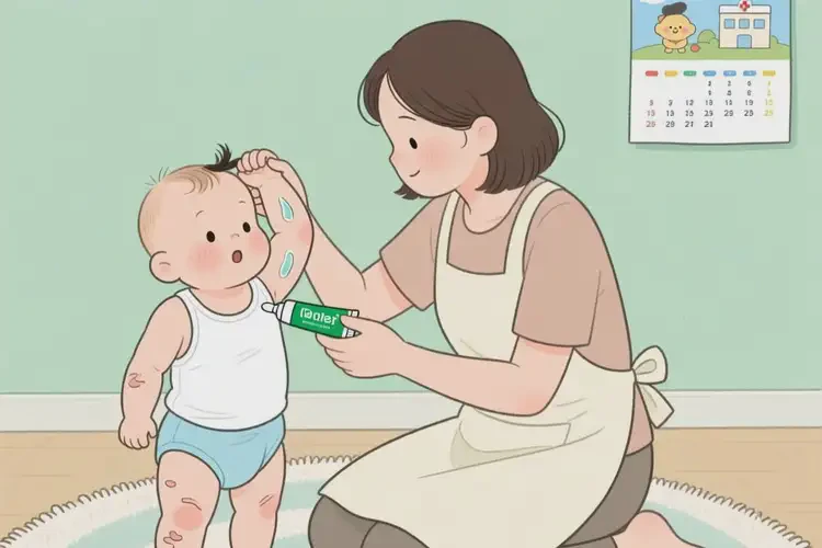 寶寶四肢容易長(zhǎng)濕疹可不可以根治(圖2)