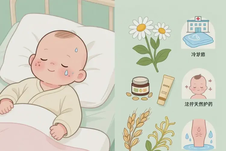 小兒大腿出濕疹可以徹底自愈嗎(圖4)