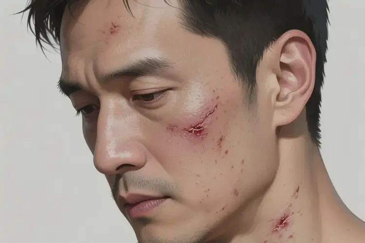 男人臉上偶爾起濕疹能不能根治(圖1)