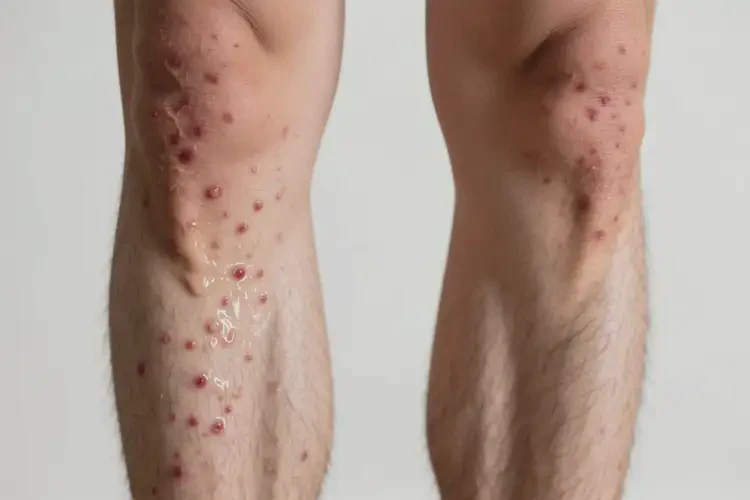 男性小腿上起湿疹可不可以根治(图4)