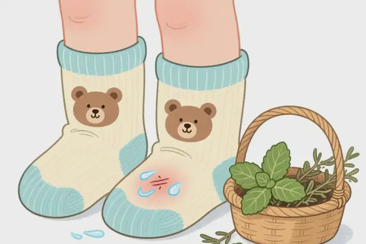 孩子腳上出濕疹可不可以根治(圖2)