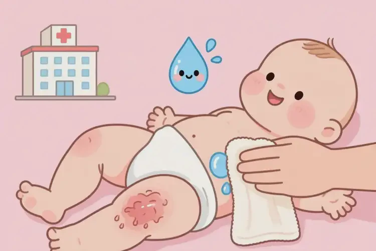 嬰兒大腿有濕疹可不可以根治(圖2)