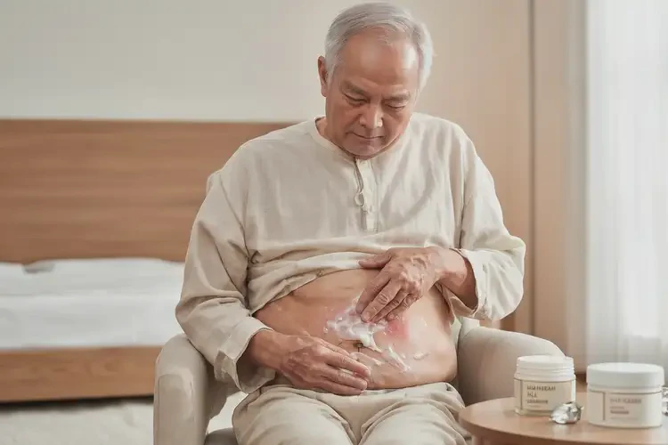 高齡老人肚子經(jīng)常起濕疹能夠徹底治愈嗎(圖3)