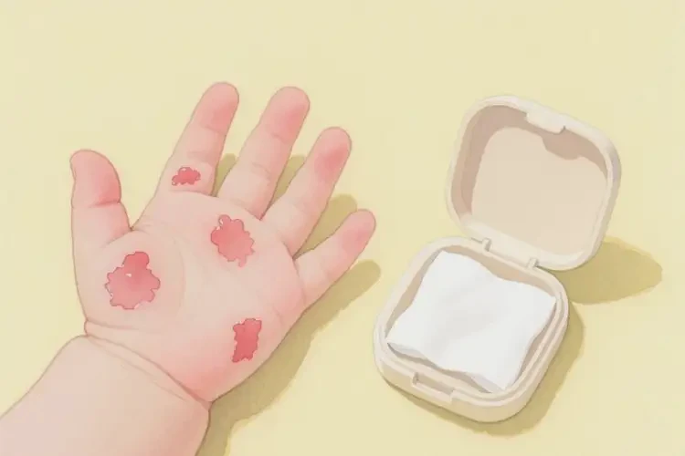 嬰幼兒手上偶爾起濕疹可不可以根治(圖1)