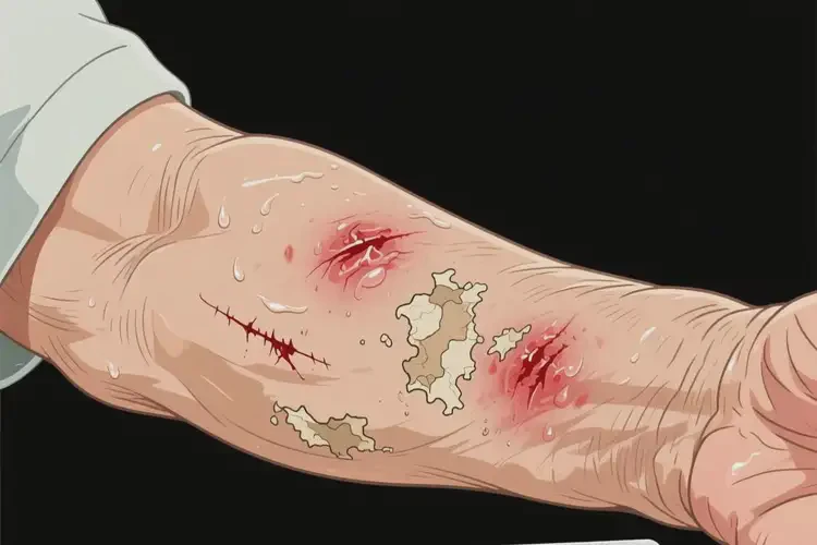 老年人全身經(jīng)常起濕疹能夠徹底治愈嗎(圖2)