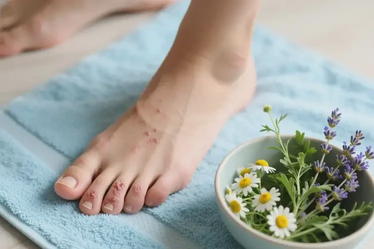 女人腳上容易長濕疹能不能根治(圖2)