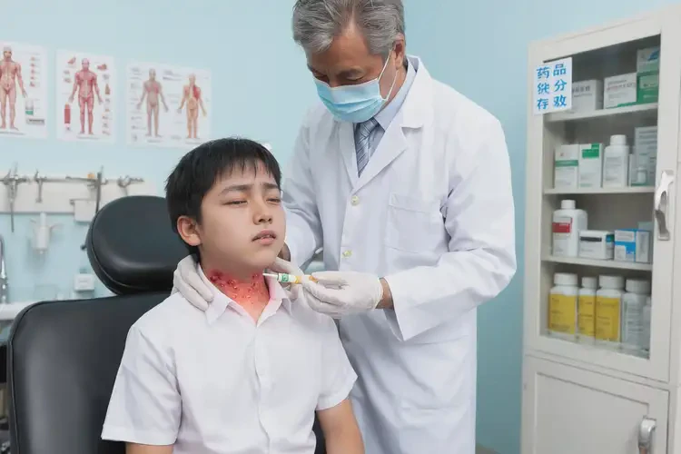 中學生脖子偶爾長濕疹可不可以根治(圖3)