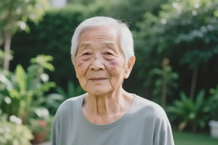 老人臉上容易起濕疹可不可以根治(圖1)