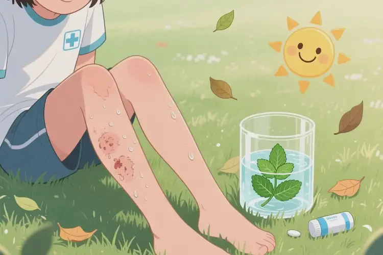 青少年大腿上起濕疹可不可以徹底自愈(圖1)