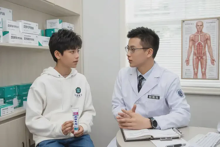 大學(xué)生臉上有濕疹可不可以徹底自愈(圖1)