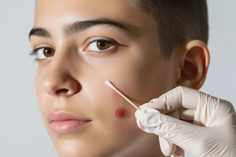 青少年面部偶尔起湿疹可不可以根治(图4)