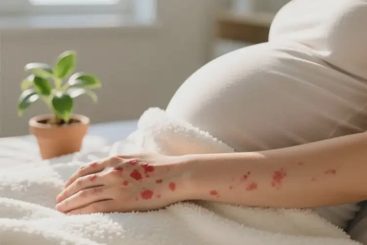 產(chǎn)婦手上出現(xiàn)濕疹不管它會(huì)自己自愈嗎(圖4)