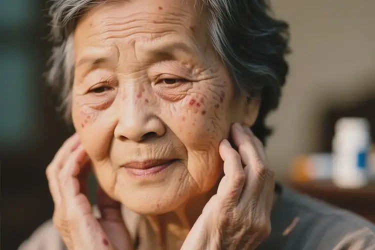 老人臉上容易起濕疹可不可以根治(圖2)