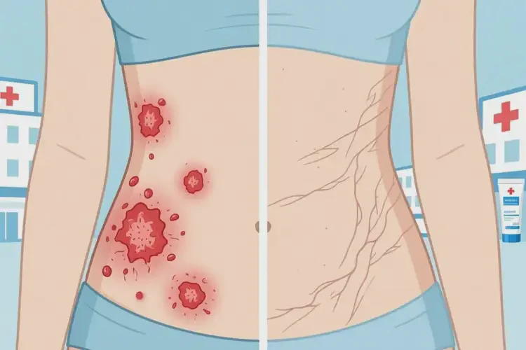 女性肚子上起濕疹可不可以根治(圖2)