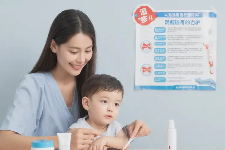 兒童大腿經(jīng)常起濕疹不管它會自己痊愈嗎(圖1)