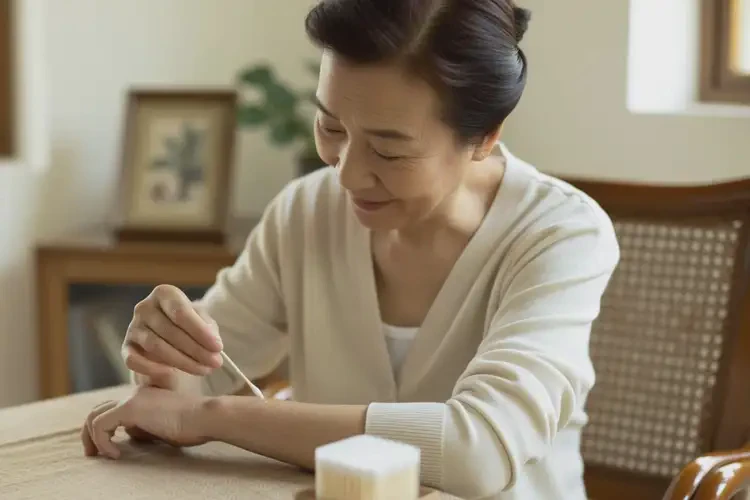 老年人手臂經(jīng)常起濕疹可不可以根治(圖1)