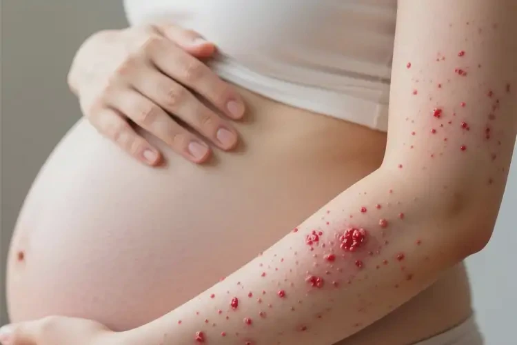 產(chǎn)婦手臂容易起濕疹不管它會自己好嗎(圖3)