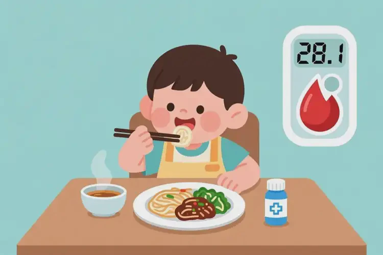 小孩中餐血糖28(圖1)