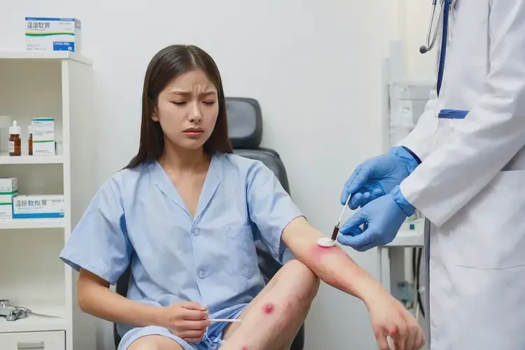 女性屁股出濕疹不管它會(huì)自己自愈嗎(圖3)