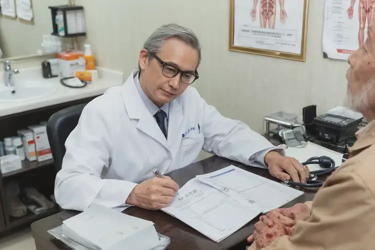 老人臉上起濕疹能徹底自愈嗎(圖2)