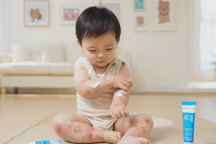 幼兒四肢起濕疹能夠徹底治愈嗎(圖3)