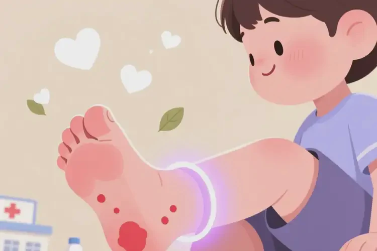 少兒腳上偶爾起濕疹可不可以根治(圖2)