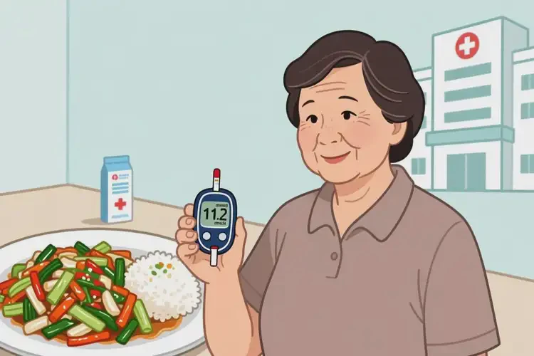 中年人中餐血糖11点2是糖尿病吗(图3)