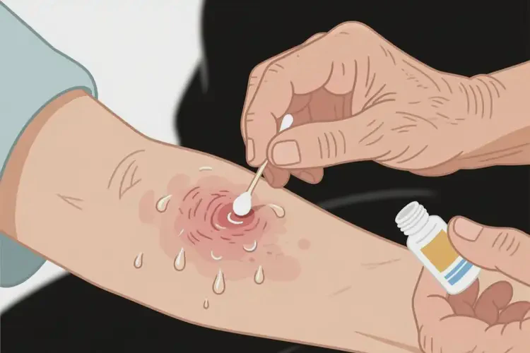 老年人手臂上有濕疹可不可以根治(圖3)