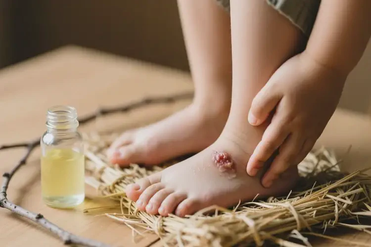 孩子腳上出濕疹可不可以根治(圖1)