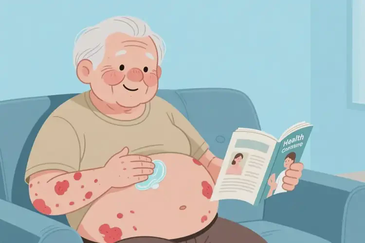 老人肚子上容易長(zhǎng)濕疹可以徹底自愈嗎(圖2)