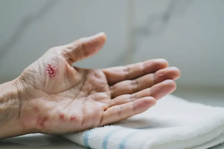 老年人手上長濕疹可不可以徹底自愈(圖3)