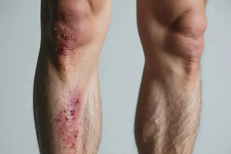 男性小腿上起湿疹可不可以根治(图3)