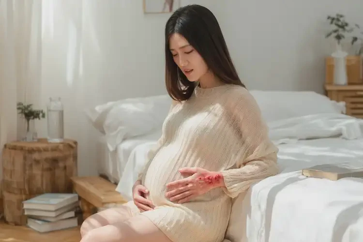 孕婦手臂偶爾起濕疹不管它會(huì)自己自愈嗎(圖3)