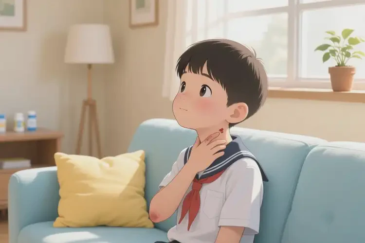 小學(xué)生脖子上起濕疹能夠徹底治愈嗎(圖4)