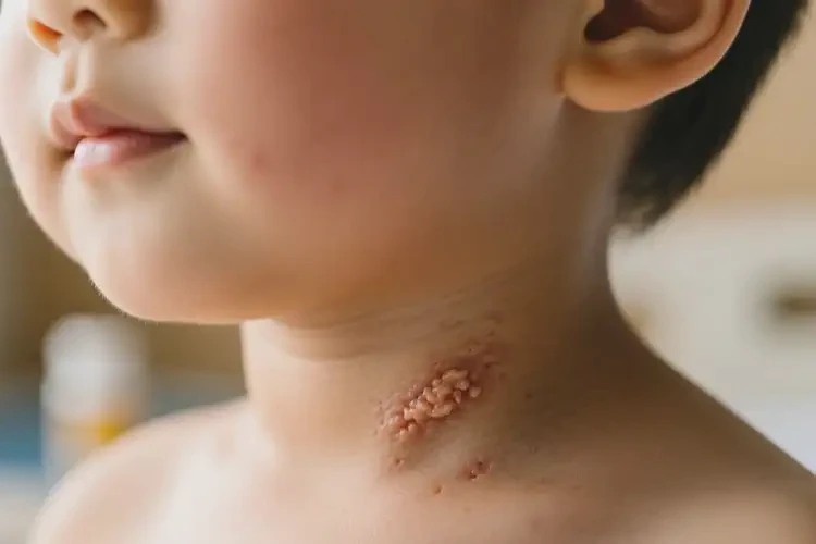 小孩脖子出現(xiàn)濕疹可不可以根治(圖4)