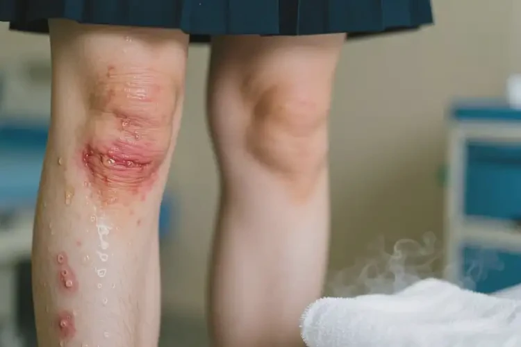 大學(xué)生大腿上有濕疹能不能徹底自愈(圖2)