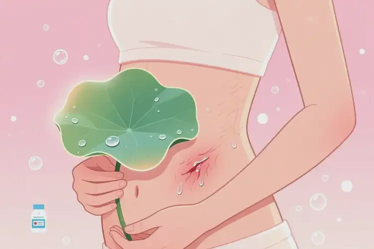 女性肚子經(jīng)常起濕疹可不可以根治(圖2)