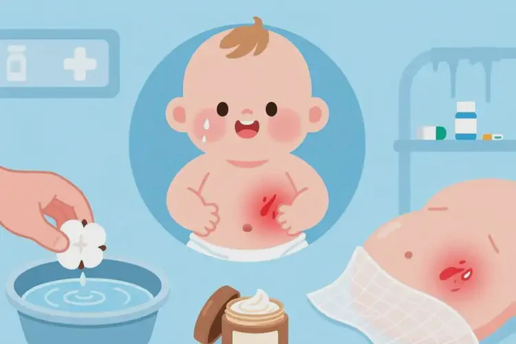 小兒肚子起濕疹能夠徹底治愈嗎(圖1)