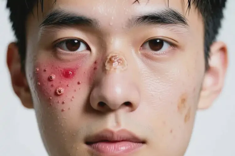 青年人面部起濕疹能徹底自愈嗎(圖3)