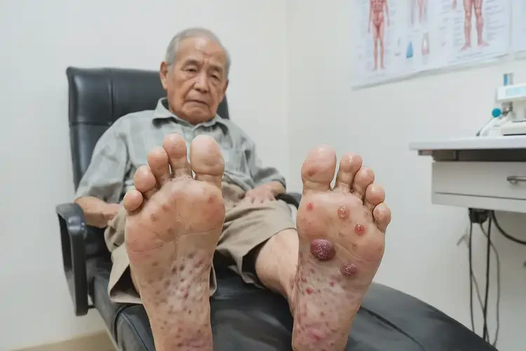高齡老人腳上偶爾起濕疹能不能根治(圖4)