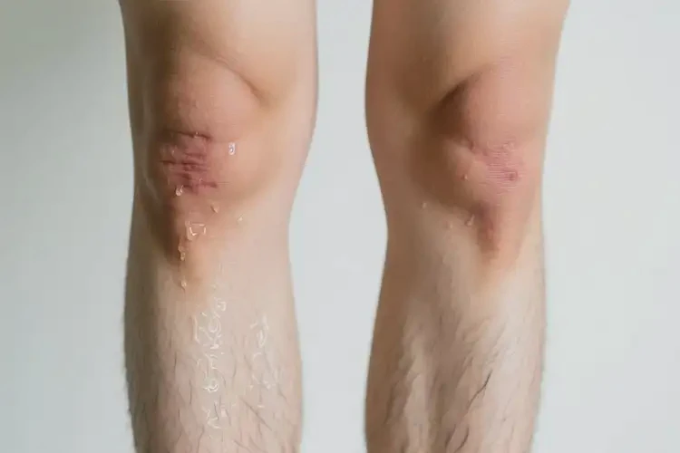 青年人小腿上有濕疹可不可以徹底自愈(圖1)