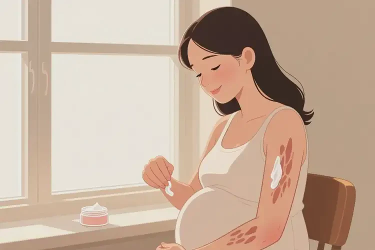 產(chǎn)婦手臂出現(xiàn)濕疹可不可以根治(圖3)