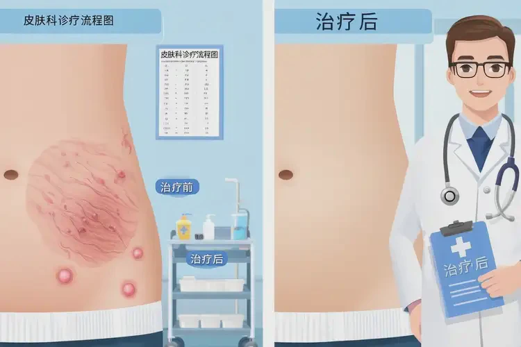 女人肚子長濕疹能不能根治(圖2)