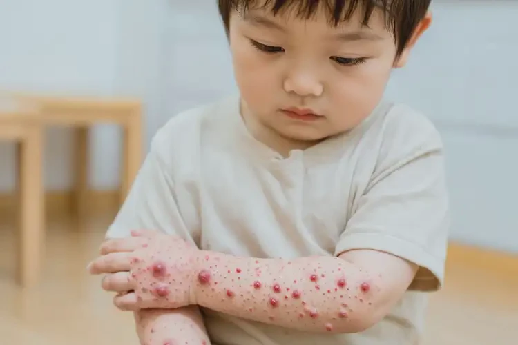 幼兒手臂出濕疹不管它會(huì)自己痊愈嗎(圖3)