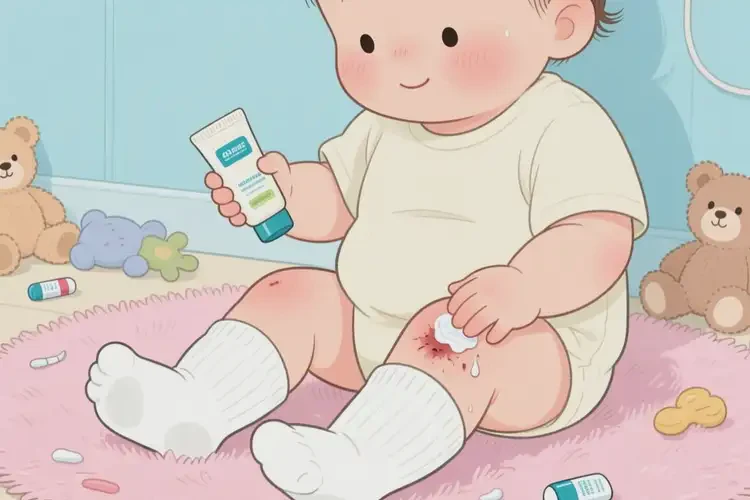 幼兒腳上出濕疹可以徹底自愈嗎(圖4)